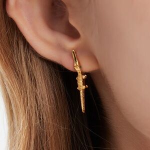 Crocodile Bite Earrings